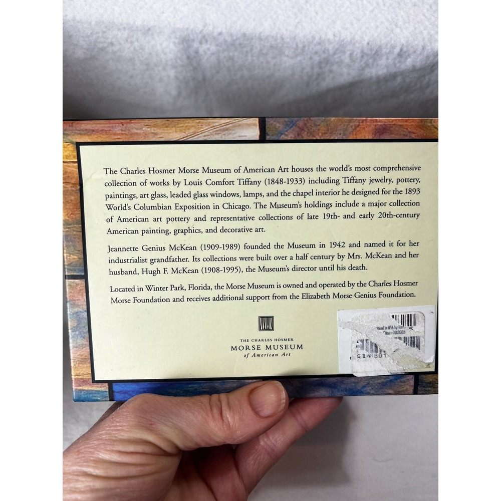 Louis Comfort Tiffany‎ Wisteria Playing Cards Stationery Set Morse Museum Art - Picture 7 of 7